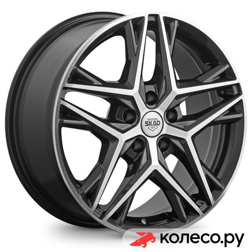 Челси 8x18/5*114.3 D66.1 ET47 алмаз графит