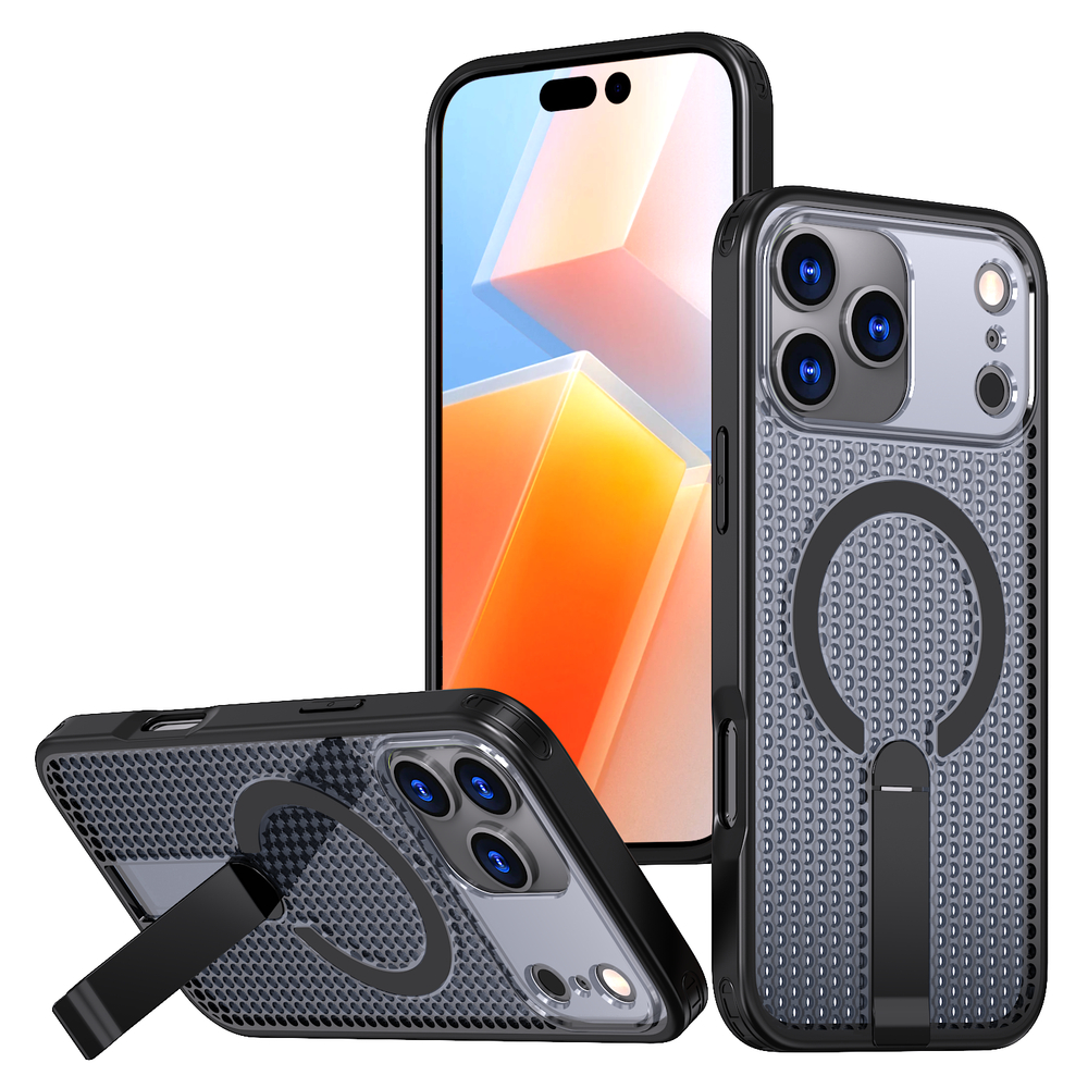 Прозрачный чехол Mesh Pro Magnetic Case для iPhone 17 Pro