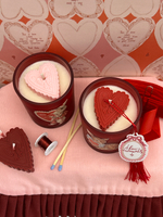 Ароматическая свеча Амур красная серия