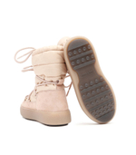 угги moon boot ltrack suede nylon Moon Boot - пудро-розовый(24500200)