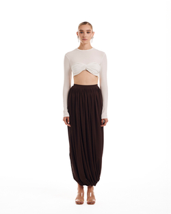 Топ ROMI (Роми) джерси айвори