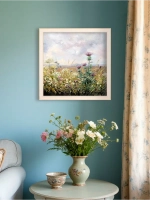 Картина на стену интерьерная на холсте 44х44 см