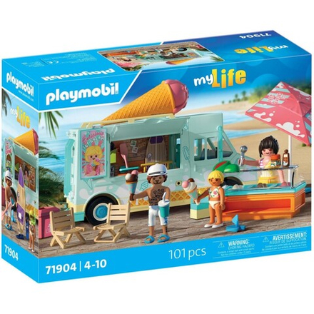 Playmobil - my Life Фургон с мороженым и сёрф-магазином 71904