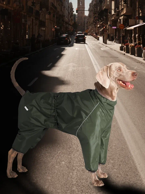 Дождевик комбинезон для собак средних и крупных пород