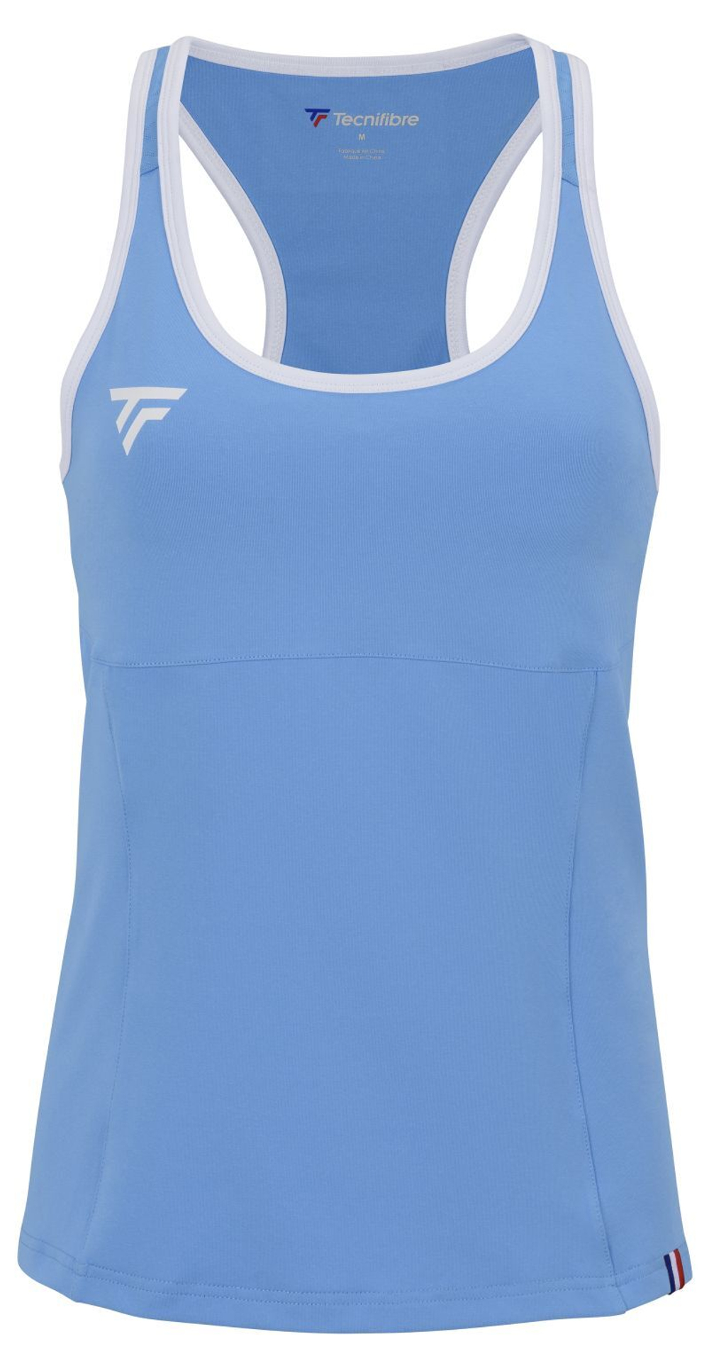 Женский топ теннисный Tecnifibre Team Tank-Top - azur