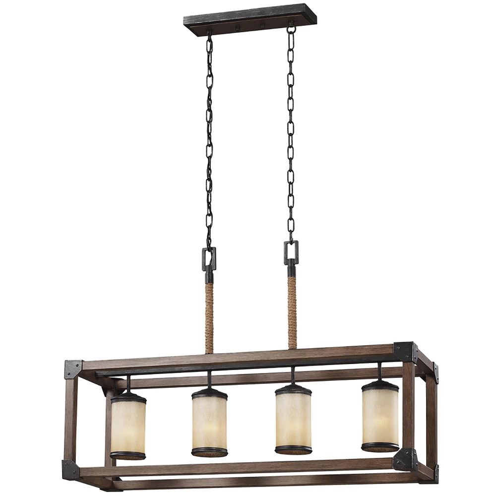 Светильник Visual Comfort Dunning Four Light Linear Pendant