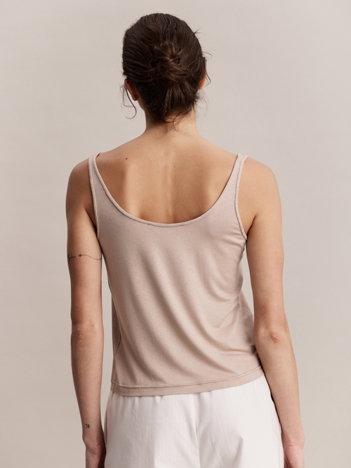 Топ Sam Tank-top in Beige