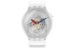 SWATCH Unisex White Watch SO27E100