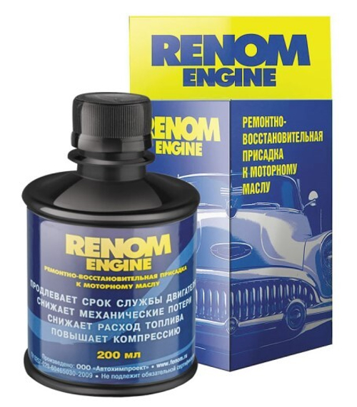 Присадка в двигатель 200 мл  RENOM ENGINE  (FENOM)
