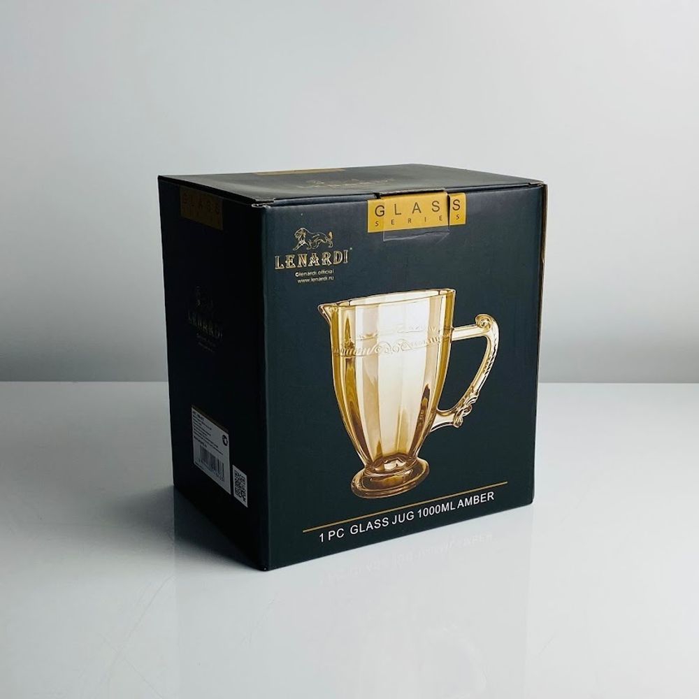 Lenardi 588-612 Графин 1000мл в под.уп.(х6)Стекло