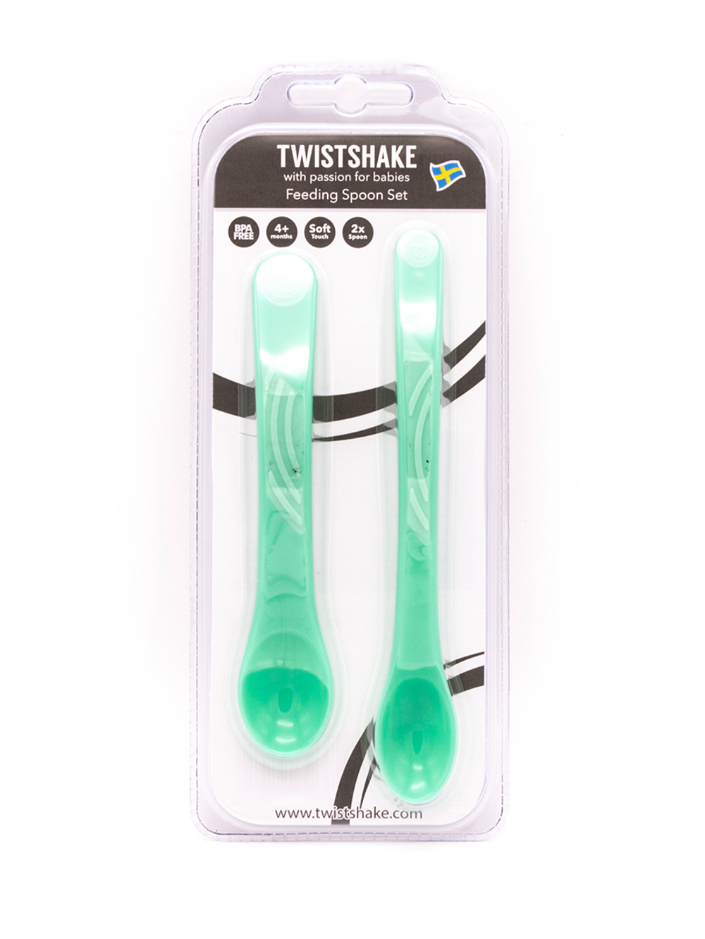 Ложки для кормления Twistshake (Feeding Spoon) в наборе из 2 шт_2