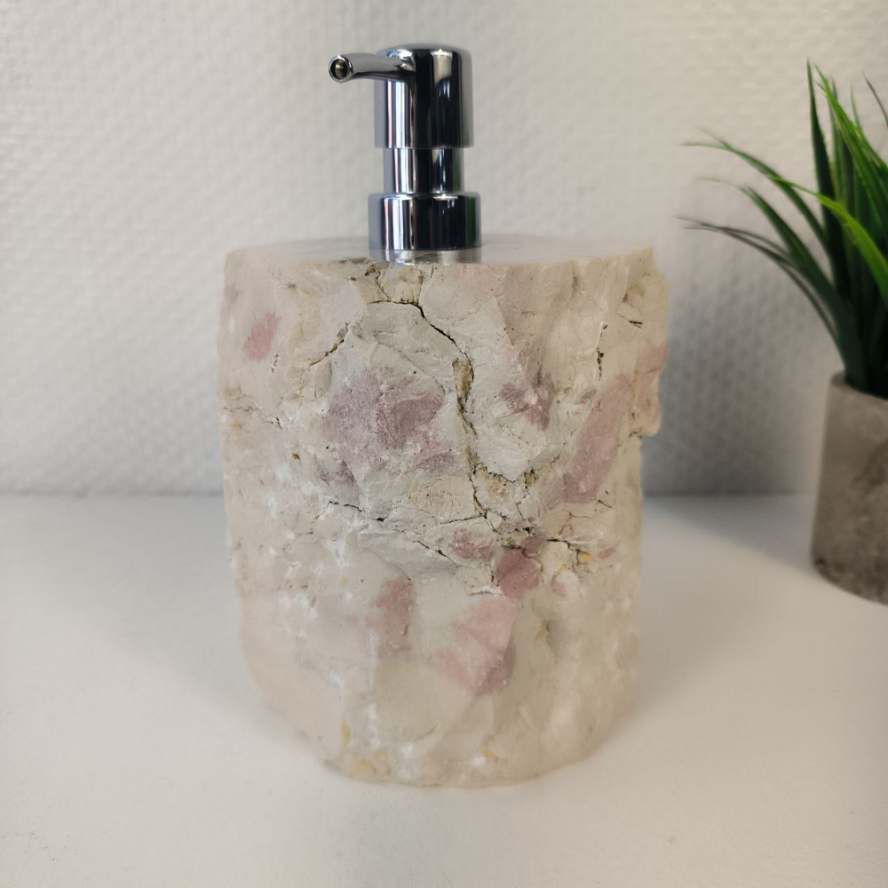 Дозатор для мыла из мрамора Cream Erozy DM-65307 (15см*12см) 0893