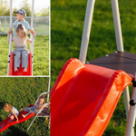 Дополнительный комплект с горкой к дачному комплексу ROMANA *только для высоты балки качелей 2050 мм.