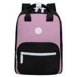 Рюкзак Grizzly, 27*38*13см, 1 отделение, 5 карманов, укрепленная спинка, черный-лиловый