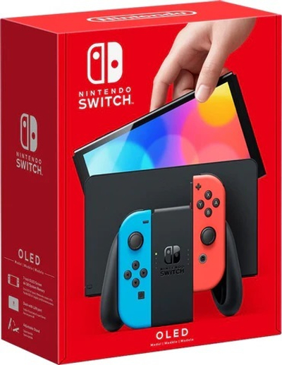 Nintendo Switch Oled Red and Blue NEW