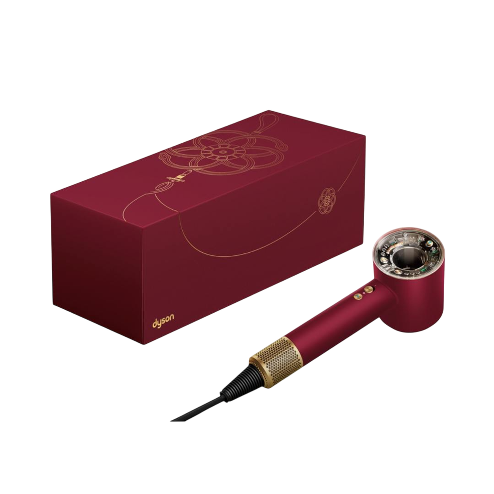 Фен Dyson Supersonic Nural HD16 Red Velvet / Gold + Case