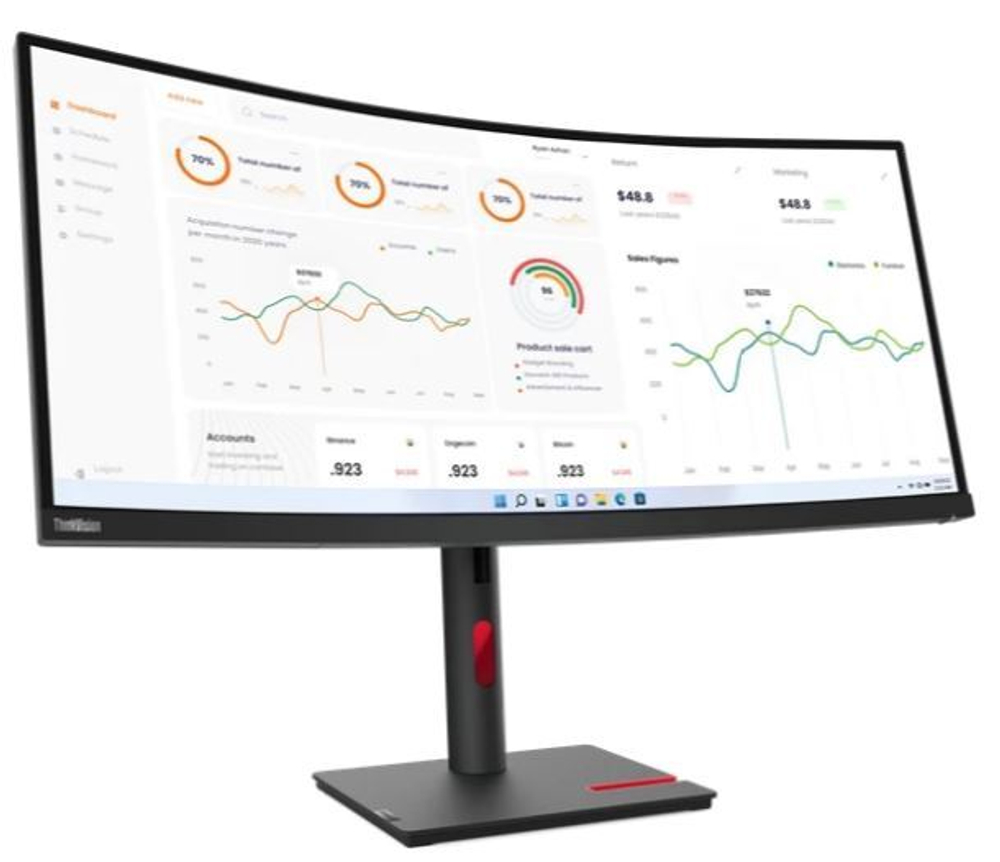 Монитор 34" Lenovo ThinkVision T34w-30
