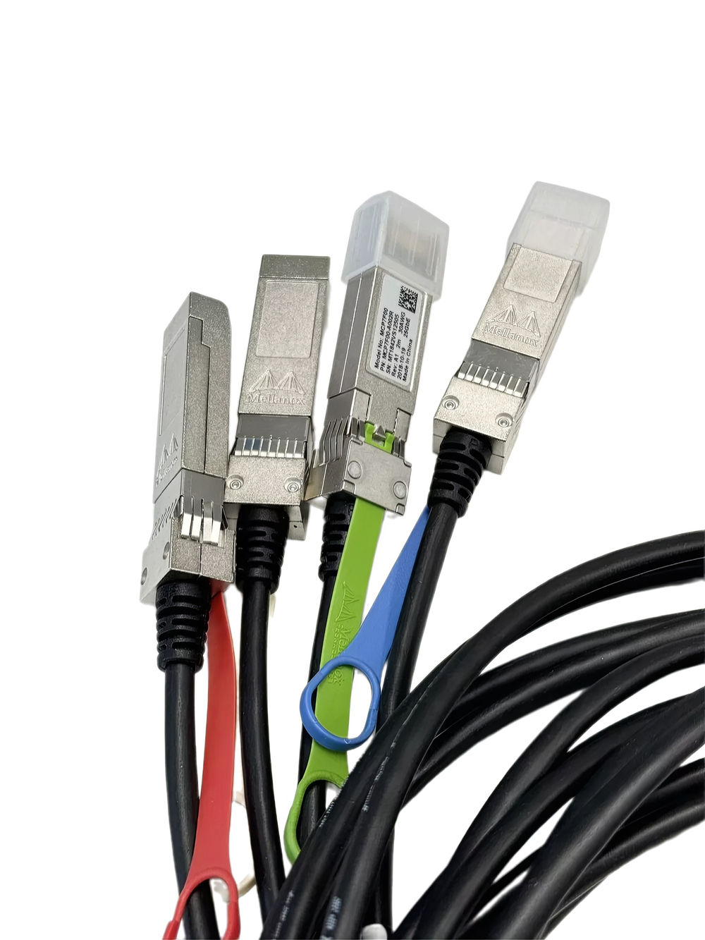 Кабель Mellanox 100GbE to 4x25GbE QSFP28 4xSFP28 Splitter Cable MCP7F00-A003 3M DAC Passive Breakout Cable