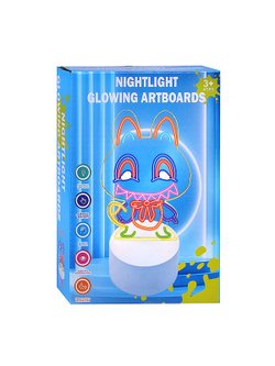 Набор для творчества Доска для рисования-светильник Зверек (8N50-21)