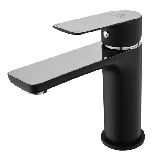 21011-С Смеситель для умыв. (ЧЕНЫЙ) "GANZER"