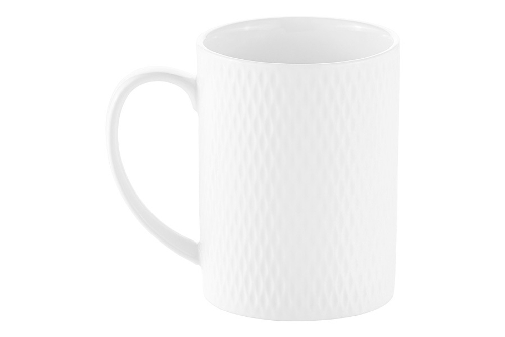 Кружка 400мл Maxwell&Williams Даймонд белая