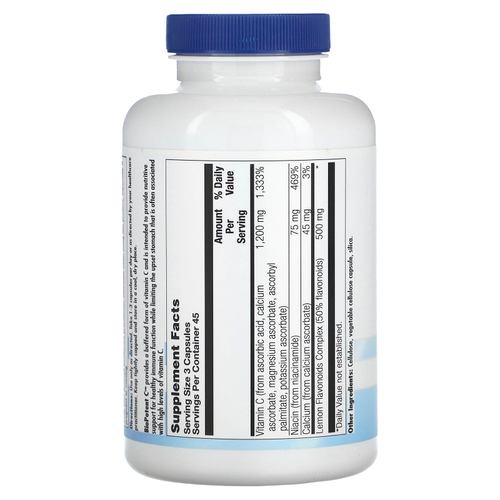 Nutra BioGenesis, BioPotent C, 135 вегетарианских капсул