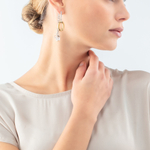 Серьги Coeur de Lion Bicolour 4521/21-1637