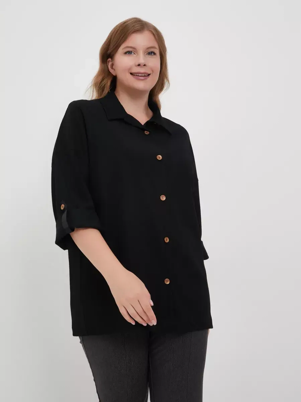 Рубашка оверсайз под футболку