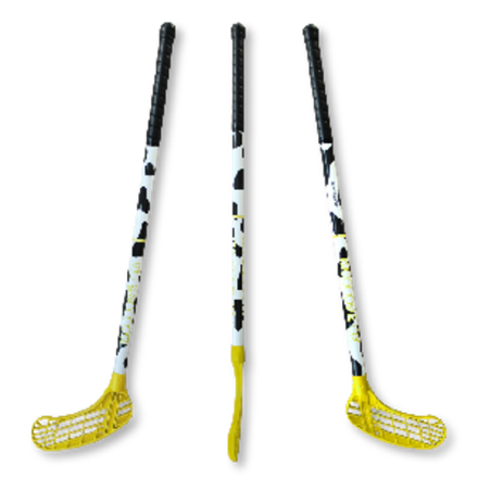 Клюшка для флорбола FLOORBALL ACITO MOOOO YELLOW 80 LFT