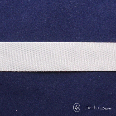 Шторная лента Bandex (пришивная) MUSHROOM TAPE SP25 (крючок ), цвет белый (ширина 20 mm)