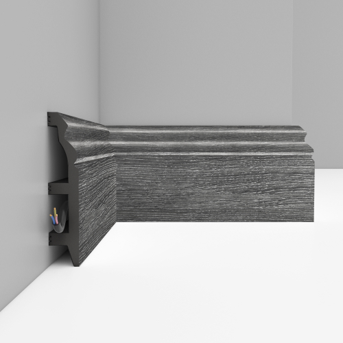 Плинтус напольный Decomaster D232-87 100х22х2400мм