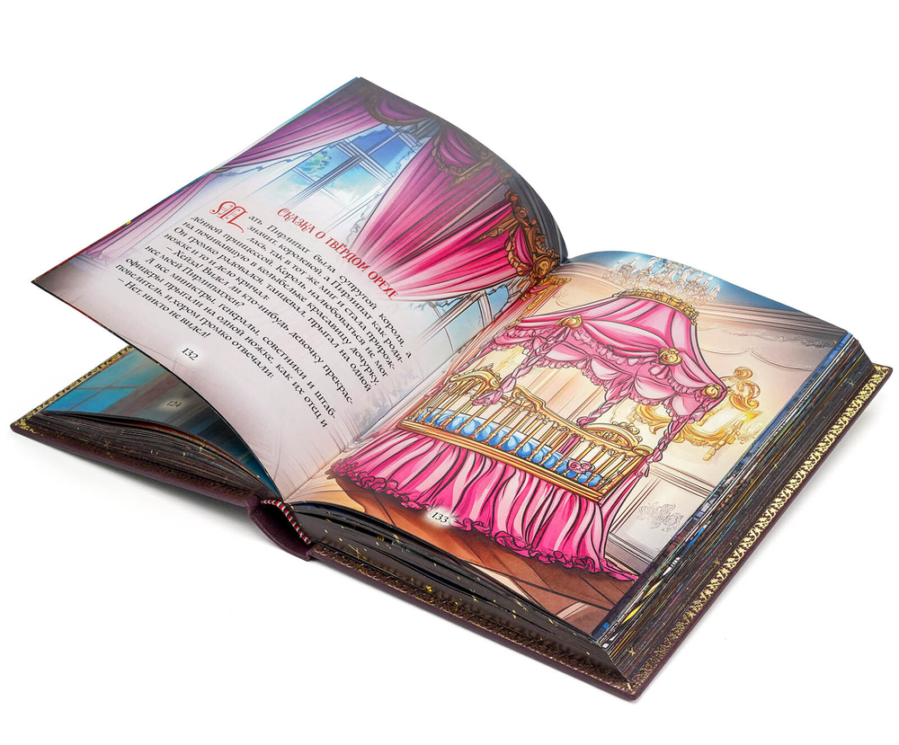 Гофман Амадей "Щелкунчик и мышиный король". Подарочное издание в кожаном переплете