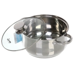 Кастрюля из нержавеющей стали OLIVIA 4,7л, индукция, DH12-22