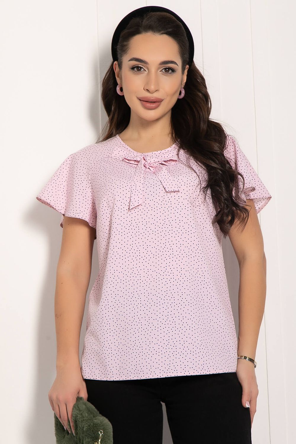 Блуза Сицилия (розовая) Б11602 LT Collection