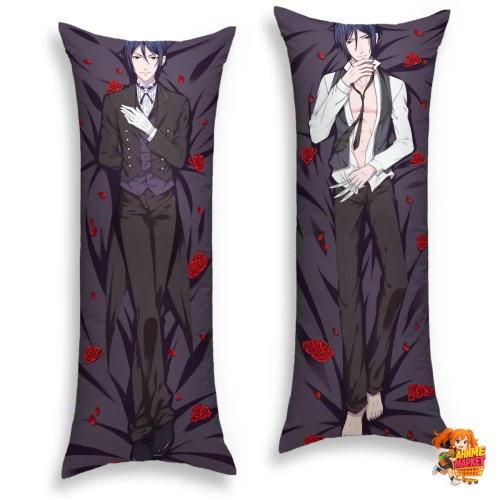 Дакимакура Темный дворецкий Себастьян Михаэлис