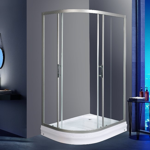 Душевой уголок WeltWasser WW500 С 120х90 10000004096 профиль Хром матовый стекло прозрачное