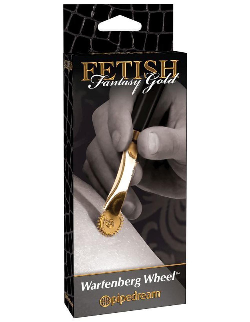 Золотисто-черное колесо Вартенберга Wartenberg Wheel