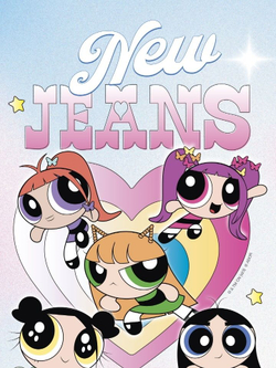 Альбом NEWJEANS - GET UP 2nd EP THE POWERPUFF GIRLS X NJ BOX 2 Version SET