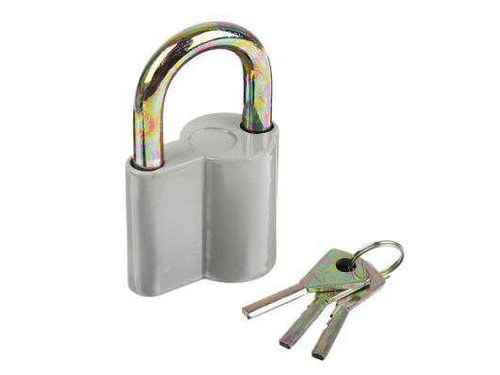 Замок навесной 50мм Ермак алюминиевый (120шт/кор)