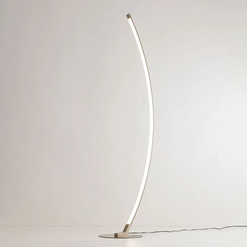 Citilux Руди CL804031 LED Торшер с диммером Матовый Хром