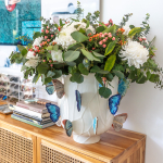 Ваза Cloudy Butterflies (29.5 см)