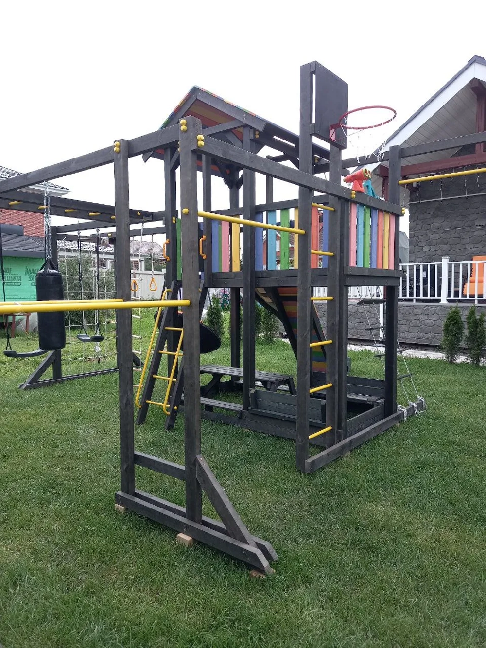 Детская площадка Савушка 2 (BLACK EDITION)