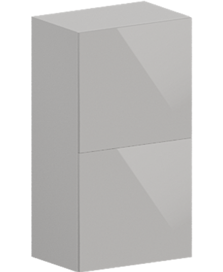 Кухня Модуль ШВГ 502Г Графит /Белый Глянец