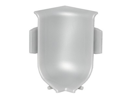 Q63/71 Внутр. угол (2 шт.) к пл. 40мм "Eff" INOX ПВХ