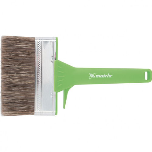 83377 Кисть плоская для работ по дереву, 120х25 мм, смешанная щетина, пластиковая рукоятка Matrix