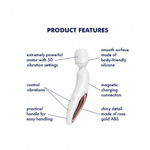 Вибромассажер Satisfyer Wand-erland белый