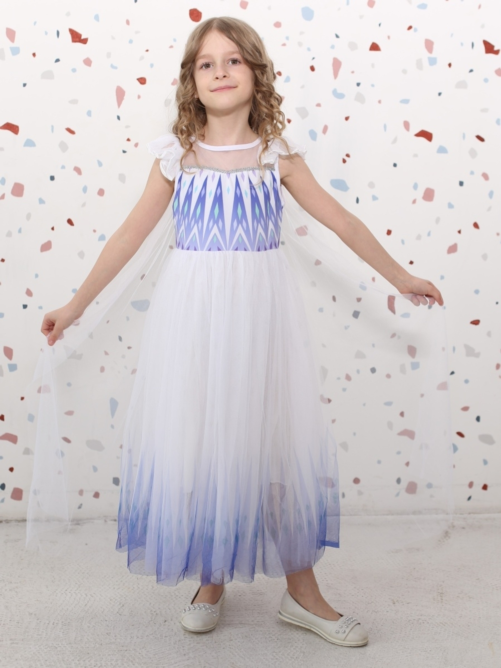 Пышное весеннее платье Эльзы