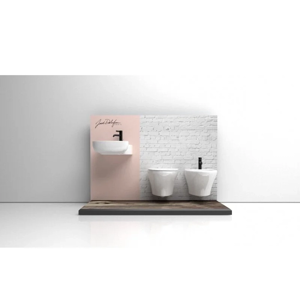 Биде подвесное Jacob Delafon Nouvelle Vague 39х54 см, без крышки, белый (EMD0002-00)