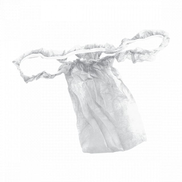 Трусы женские бикини с рюшкой Спанбонд 10шт/поштучно