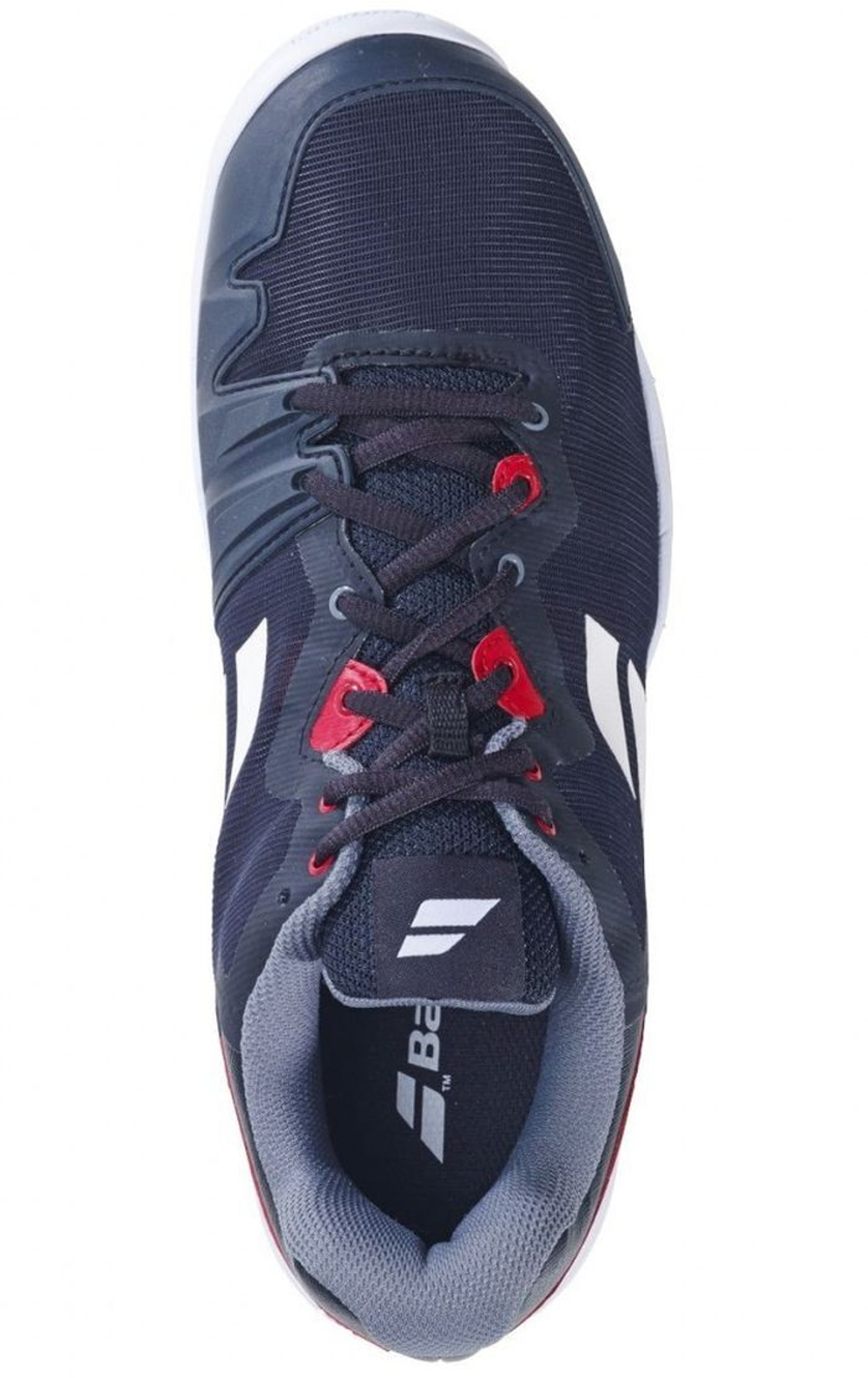 Теннисные кроссовки Babolat SFX3 All Court Men - black/poppy red